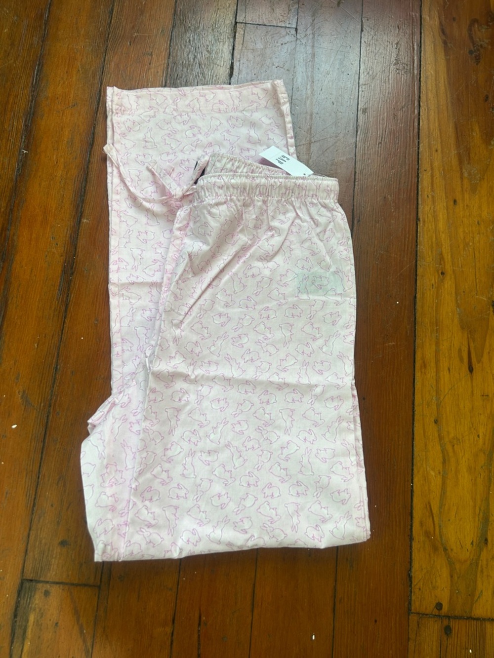 Gap Light Pink Poplin PJ Pants - Picture 4 of 9
